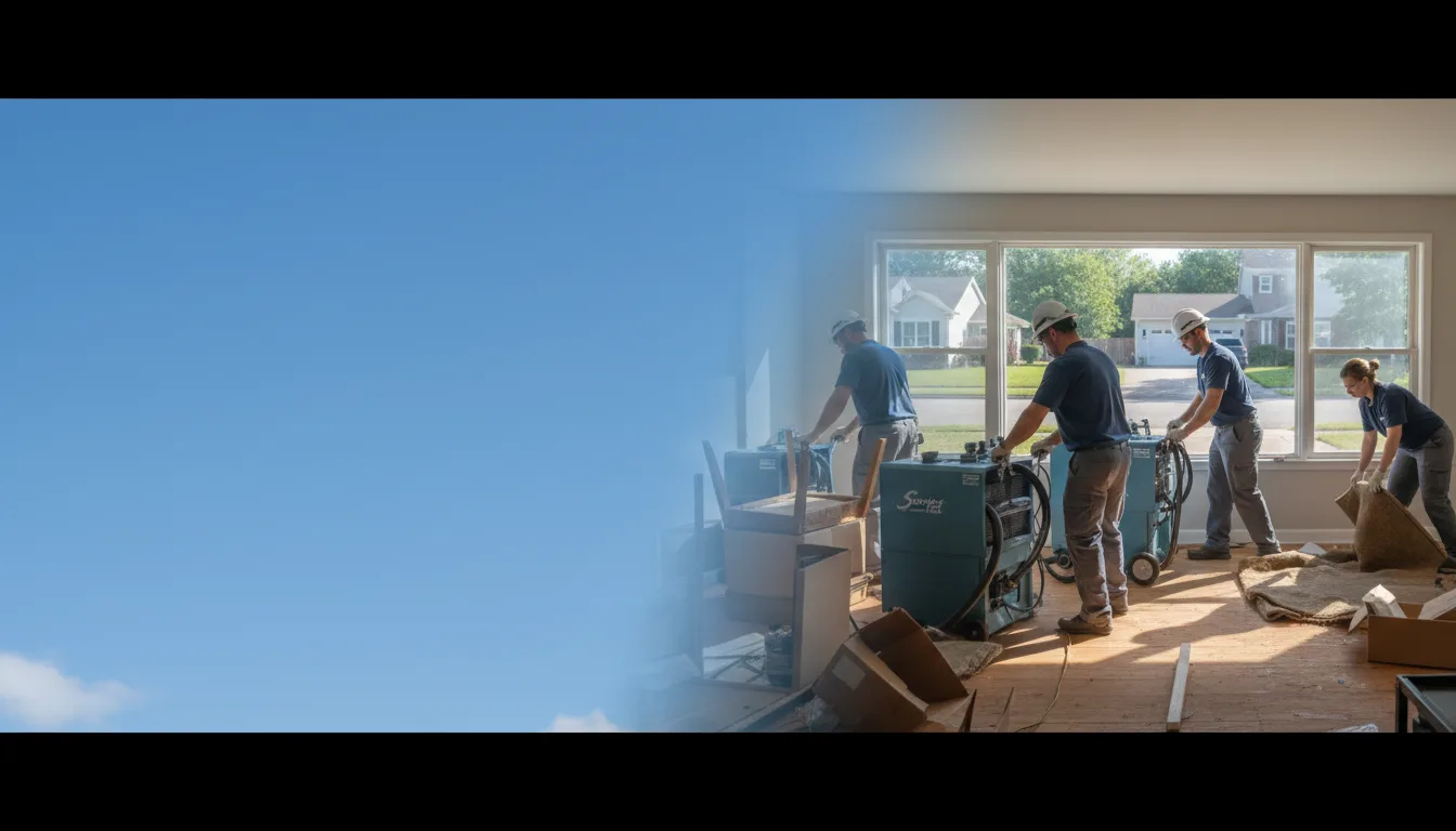 Flood Restoration in Valley View, TX near me